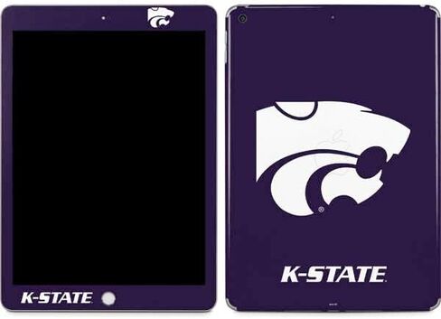 غلاف تابلت Skinit ملصق متوافق مع iPad 9.7in (2017) - تصميم College K-State مرخص رسميًا in Saudi Arabia