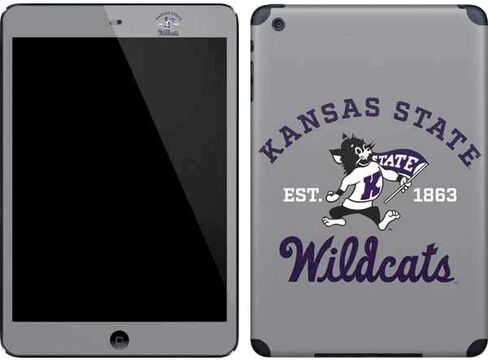 Skinit Decal Tablet Skin Compatible with iPad Mini (1st & 2nd Gen) - Officially Licensed College Kansas State Wildcats Est 1863 Design in Saudi Arabia