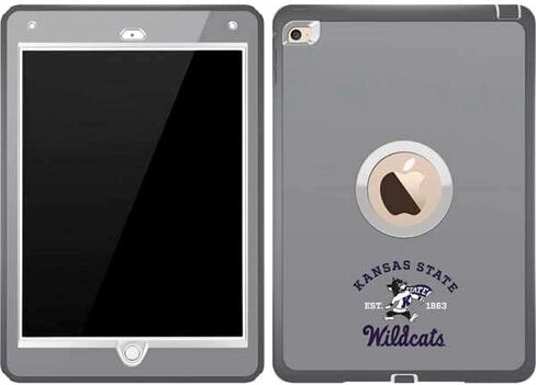 Skinit Decal Skin Compatible with OtterBox Defender iPad Air 2 - Officially Licensed College Kansas State Wildcats Est 1863 Design in Saudi Arabia