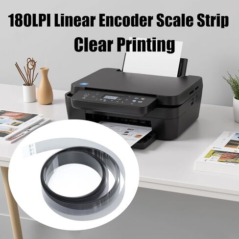 Printer Encoder Strip, 180LPI Linear Encoder Scale Strip PET Film Replacement Printer Coding Strip Raster Parts Fit for Roland SP VP XC SJ 540 640 740 DX4 DX7 Print Head in Saudi Arabia