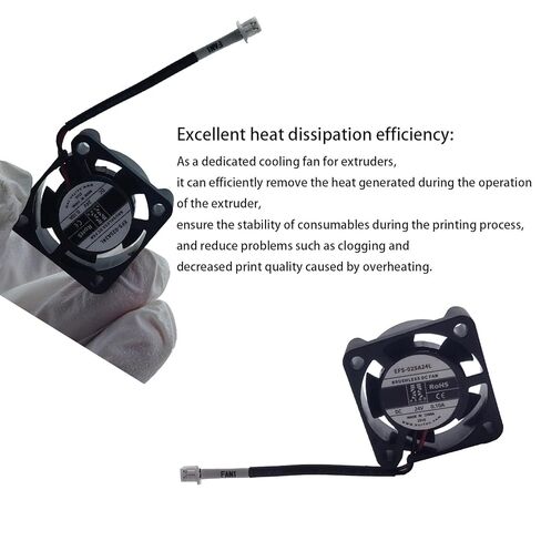 مجموعة مراوح Ender 3 V3 SE: مروحة تبريد محورية DC 24V Ender 3 V3 SE 2510 + DC 24V 4010 Ender 3 V3 SE Hotend Fan، متوافقة مع مروحة الطابعة Creality Ender 3 V3 SE/Ender 3 V3 KE ثلاثية الأبعاد، in Kuwait