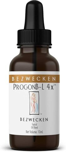 Bezwecken - ProgonB-L 4X - 10mL Topical Oil Blend - Professionally Formulated PMS & Pre-Menopause Symptom Support - Safe, Natural, Paraben Free - 60 Day Supply (2 Pack) in Saudi Arabia