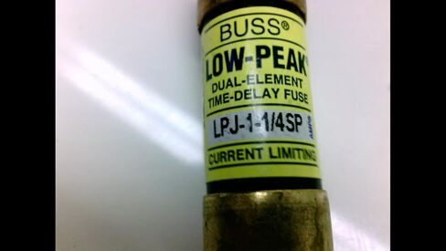 Bussmann Lpj-1-1/4Sp - Pack of 3 - Fuse Low-Peak Duel-Element 1.25A Lpj-1-1/4Sp - Pack of 3 - Class J in Saudi Arabia
