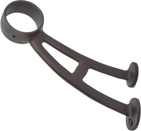 2 "ضياء. x 6-1/8" H حامل تثبيت على شريط نحاسي مصقول للسكك الحديدية مقاس 2 بوصة in Saudi Arabia