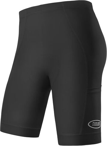 INBIKE Men's Cycling Shorts - 3D Padded, UPF 50+, Large Pockets for Road Riding Bicycle Biking in Saudi Arabia