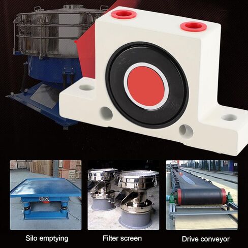 Industrial Air Vibrator, Pneumatic Ball Vibrator Aluminum Alloy Industrial Supplies Mechanical Equipment K16 in Saudi Arabia