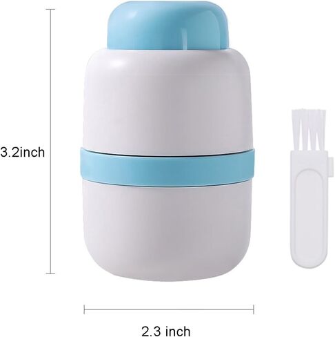 Safety Hidden Blade Pill Cutter and Storage for Splitting Small and Large Tablet Into Half or Quarter (2 in 1) in Saudi Arabia