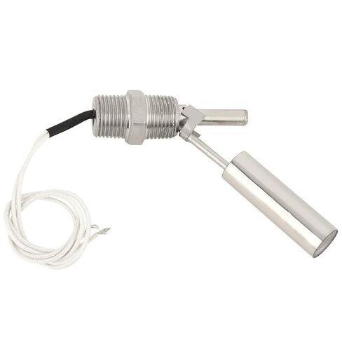 Kadimendium 4pcs Liquid Water Level Float Sensor Switch Side Mounted 304 Stainless Steel 1/2NPT Male Thread DC0 110V Float Switch for Aquarium Fish Tank (4) in Saudi Arabia