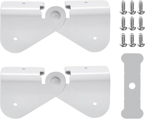 Gutter Downspout Flip-Up Hinge, Gutter Extension Hinge (2 Pack Downspout Hinge) in Kuwait