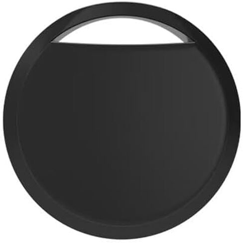 Tracker, Bluetooth Luggage Tracker Works with Apple Find My APP (iOS Only, Not for Android), Keys Finder and Item Locator for Luggage, Backpack, Suitcases, Replaceable Battery (Black x 1) in Saudi Arabia