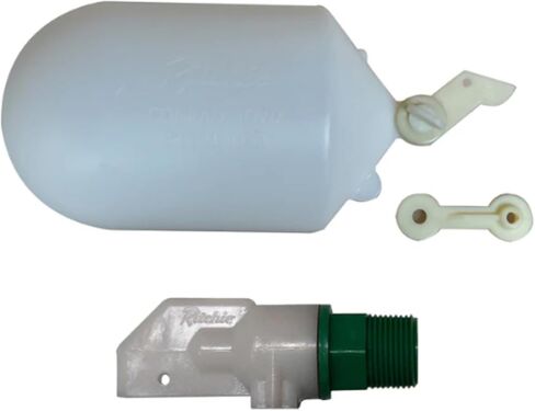 Ritchie 3/4" Green Valve Package with Float #16993 – High Pressure Livestock Waterer Valve Kit, 16.5 GPM Flow Rate, Compatible with Ritchie Automatic Waterers in Saudi Arabia