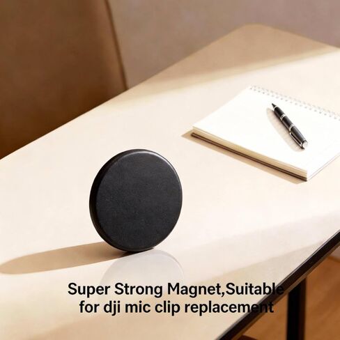 Mic Clip Magnet for DJI Mic Mini/Mic 2/Mic 3 Wireless Transmitter, Magnetic Clip for Wireless Lavalier Microphone adapters, Microphone Receiver Magnetic Mounting in Saudi Arabia