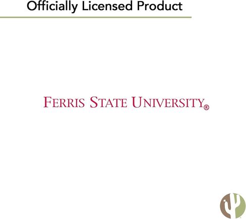 Desert Cactus Ferris State University Sticker FSU Bulldogs Sticker Vinyl Decals Laptop Water Bottle Car Scrapbook T2 (Type 2) in Saudi Arabia
