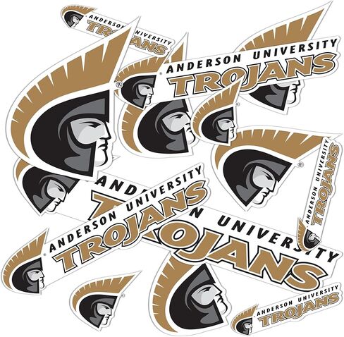 Desert Cactus Anderson University Sticker Trojans Vinyl Decals Laptop Water Bottle Car Scrapbook Sheet T1 (Type 1-1) in Saudi Arabia