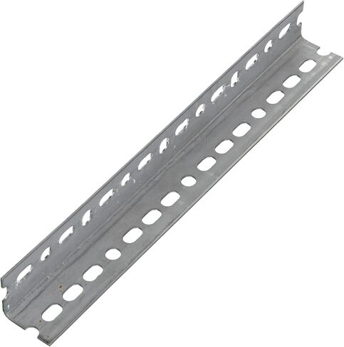 849-1982-1164 SteelWorks Corporation 11104/61101 1-1/2" x 12" Slotted Angle Bar Galvanized in Saudi Arabia