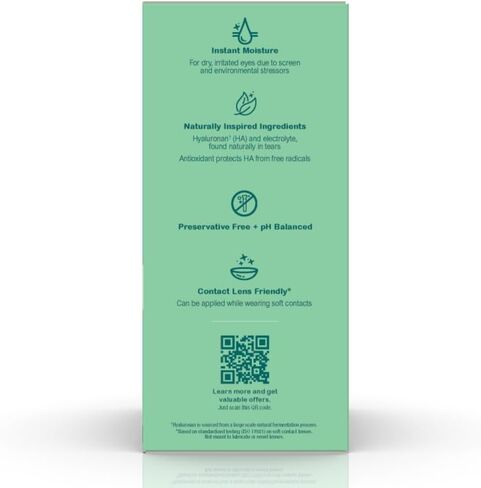 قطرات Biotrue Hydration Boost للعيون المتهيجة والجافة في قوارير جرعة واحدة من Bausch + Lomb، رطوبة فورية، خالية من المواد الحافظة، درجة حموضة متوازنة، مستوحاة بشكل طبيعي، 30 قطعة (عبوة من قطعتين) in Kuwait