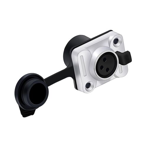 1Pcs 3Pin XLR Male to Female Microphone Extension Cable Audio Connector Adapter Plug Audio Socket(1xF 3P Silver) in Kuwait
