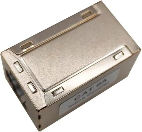 2 قطعة RJ45 مقرنة إيثرنت موسع محمية نوع أنثى للموصل in Kuwait