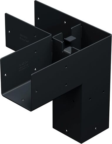 Simpson Strong-Tie SAGE-C44-KT2 - Sage System Black Powder-Coated Corner Connector (2ct) in Saudi Arabia