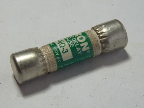 Cooper Bussmann FNQ-3 Fuse; Cylinder; Time Lag; 3A; Dims 0.4063x1.5"; Fiberglass; Cartridge; 500VAC in Saudi Arabia