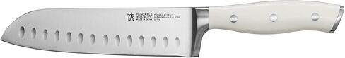 HENCKELS Forged Accent Razor-Sharp Hollow Edge Santoku Knife 5 Inch, German Engineered Informed by 100+ Years of Mastery,Black in Saudi Arabia