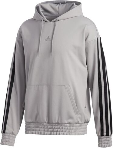 adidas mens Legend Winter Hoodie Solid Grey Large/Tall in Saudi Arabia