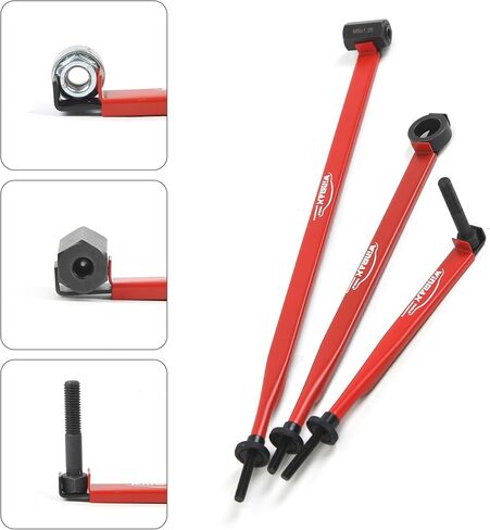 3PCS Extension Clamp Tool, Versatile Vise Grip, Extension Wrench Clamp Tight Tool for Fixing Nuts, Bolts and Hose Clamps in Narrow Spaces in Saudi Arabia