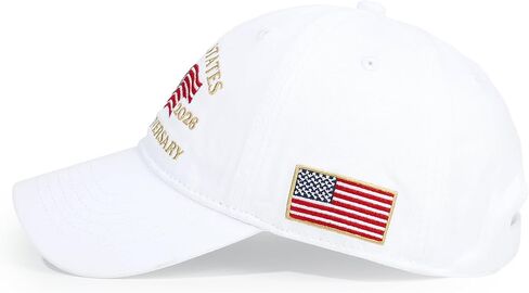 HH HOFNEN USA 250th Anniversary Baseball Cap (1776-2026) Patriotic Embroidered American Hat for Men Women in Saudi Arabia