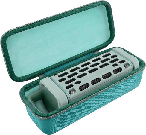 Hard Shell Protective Storage Case for Turtlebox Ranger: Loud! Outdoor Portable Bluetooth 5.4 Speaker, Shockproof Portable Travel Carrying Box with Handle, Mint Green in Saudi Arabia