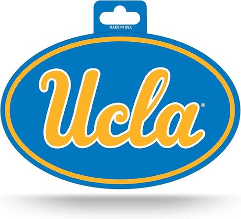 Rico Industries NCAA UCLA Bruins Full Color Oval Sticker in Saudi Arabia