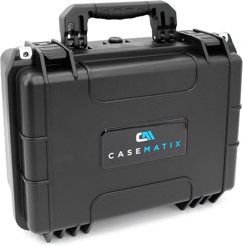 CASEMATIX 56 Folding Knife Case - Waterproof Pocket Knife Holder and Knife Box Organizer Fits 56 Folding Knives, Swiss Army Knives & More Up To 5.5" Folded in Lockable Knife Storage Case in Saudi Arabia