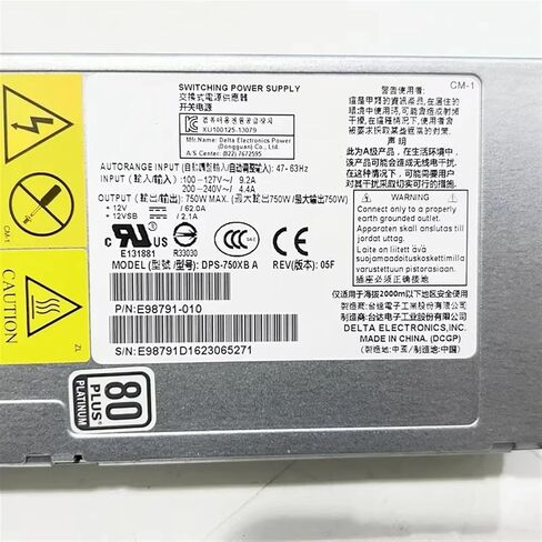 DPS-750XB A E98791-010 750W Switching Power Supply E98791 CRPS Swap PSU for Server Power 80 Plus Platinum PSU in Saudi Arabia