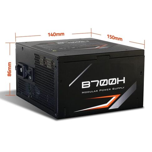 B700H 700W Power Supply for Form Factor ATX 12V Active PFC 47-63Hz in Saudi Arabia