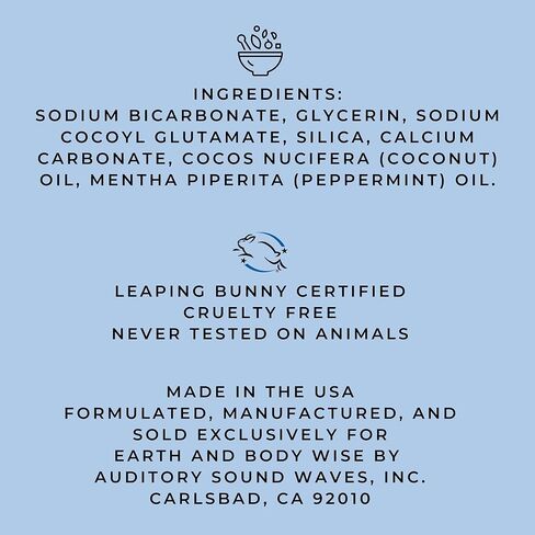 GlacierMint Toothpaste - All Natural, Plastic Free, Paraben Free, Sulfate Free, Non-Toxic Toothpaste in Saudi Arabia