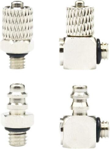 All-Copper Pneumatic Mini Quick-Twist Pagoda Joint Straight-Through 4-m5/m6 Pl Right-Angle Elbow 6-M5/M6 1Pcs(Quick-twistelbowPL6-M6C) in Saudi Arabia