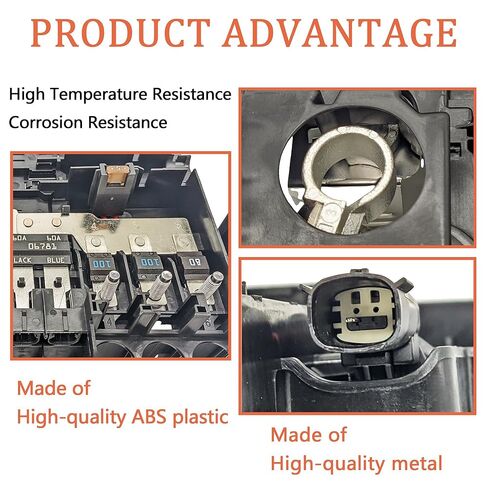 fokes 84646134 Battery Distribution Fuse Block Fit for Chevy Silverado 1500 2500HD 3500HD, GMC Sierra 1500 2500HD 3500HD 2019-2024, Replaces# 84493556, 85015808 in Saudi Arabia