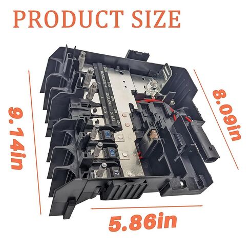 fokes 84646134 Battery Distribution Fuse Block Fit for Chevy Silverado 1500 2500HD 3500HD, GMC Sierra 1500 2500HD 3500HD 2019-2024, Replaces# 84493556, 85015808 in Saudi Arabia