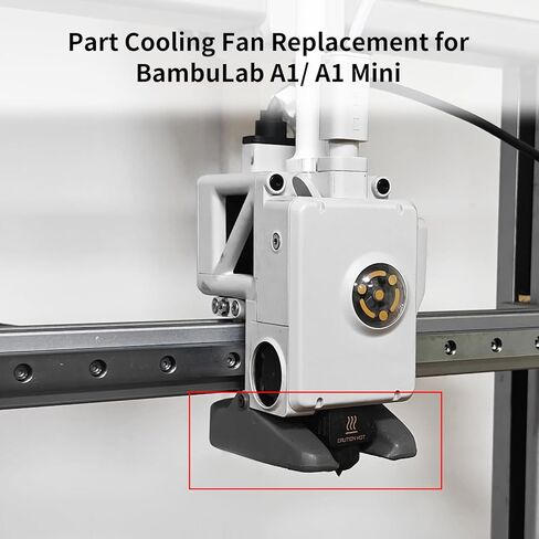 5015 Part Cooling Fan Replacement for BambuLab A1/ A1 Mini: Efficient Heat Dissipation Brushless Blower for High-Speed Cooling Printed Model Layers 3D Printer Accessories in Saudi Arabia