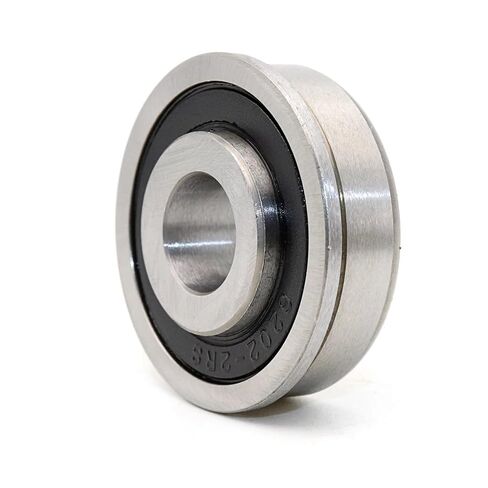 1 Piece F6202-12-2RS 12x35x11 12X35X11X13 Flange Bearing ABEC-1 Garden cart Ball in Saudi Arabia
