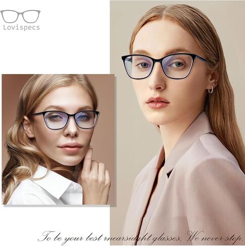 Distance Nearsighted Glasses Women,Near Sighted Far Vision Farsighted Myopia Eyeglasses Frame * Not reading glass* in Saudi Arabia