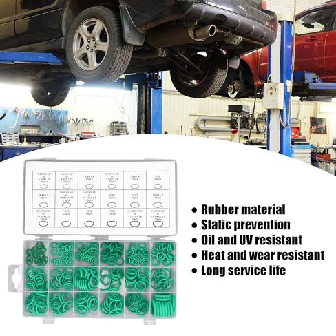 270Pcs Rubber O Ring Assortment Kits, Sealing Gasket Washers for Automobile Plumbing Repair in Saudi Arabia
