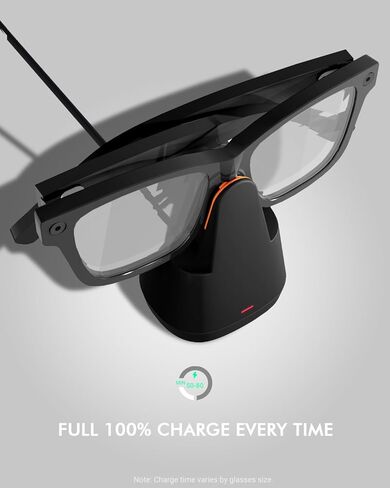 قاعدة شحن Doohoeek لنظارات Meta Ray-Ban AI، قاعدة شحن مقاومة للخدش وقاعدة مرجحة لنظارات Oakley Meta، شاحن نظارات AI لنظارات Wayfarer وSkyler وHeadliner وHSTN in Kuwait