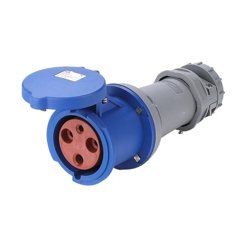 63A Industrial Connector MN6321 63A 2P+PE IP44 in Saudi Arabia
