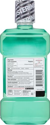 Listerine Freshburst Antiseptic Mouthwash with Germ-Killing Oral Care Formula to Fight Bad Breath, Plaque and Gingivitis, 500 mL in Saudi Arabia