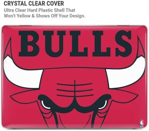 Skinit Case + Skin Compatible with MacBook Air 13in (2020) - Officially Licensed NBA Chicago Bulls Large Logo Design in Saudi Arabia