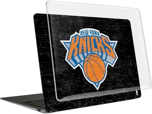 Skinit Case + Skin Compatible with MacBook Air 13in (2020) - Officially Licensed NBA New York Knicks Black Secondary Logo Design in Saudi Arabia