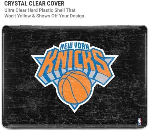 Skinit Case + Skin Compatible with MacBook Air 13in (2020) - Officially Licensed NBA New York Knicks Black Secondary Logo Design in Saudi Arabia