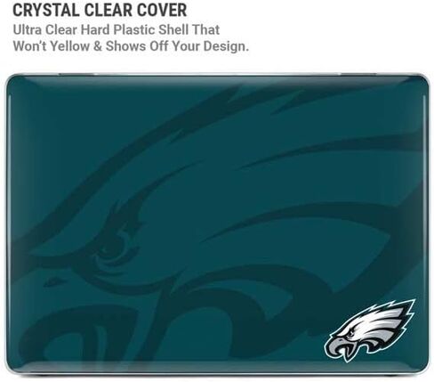 Skinit Case + Skin Compatible with MacBook Air 13in M1 (2021) - Officially Licensed NFL Philadelphia Eagles Double Vision Design in Saudi Arabia