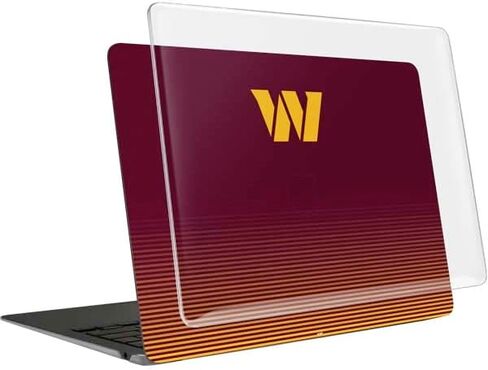 حافظة Skinit + غلاف متوافق مع جهاز MacBook Air 13in (2020) - تصميم منفصل مرخص رسميًا من NFL Washington Commanders in Saudi Arabia
