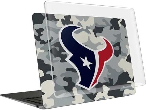 حافظة Skinit + غلاف متوافق مع جهاز MacBook Air 13in (2020) - تصميم مموه مرخص رسميًا من NFL Houston Texans in Saudi Arabia